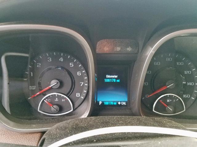 1G11H5SL2EF295813 - 2014 CHEVROLET MALIBU LTZ შავი ფოტო 8