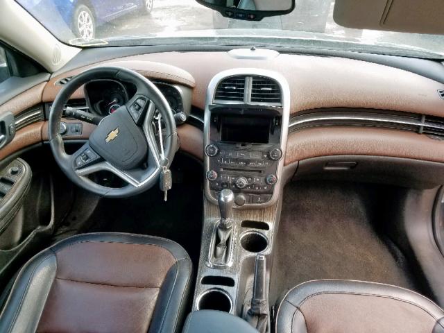 1G11H5SL2EF295813 - 2014 CHEVROLET MALIBU LTZ შავი ფოტო 9