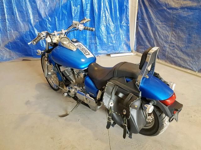 JH2RC53077M000983 - 2007 HONDA VT750 C2 BLUE photo 3