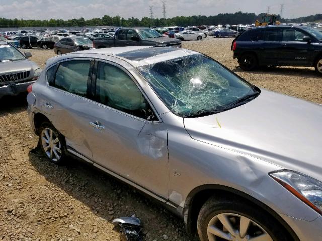 JN1BJ0RP9HM383613 - 2017 INFINITI QX50 SILVER photo 9