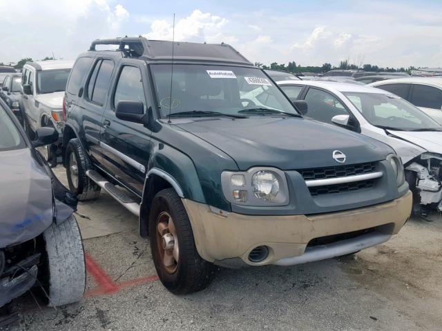 5N1ED28T02C580545 - 2002 NISSAN XTERRA XE GREEN photo 1