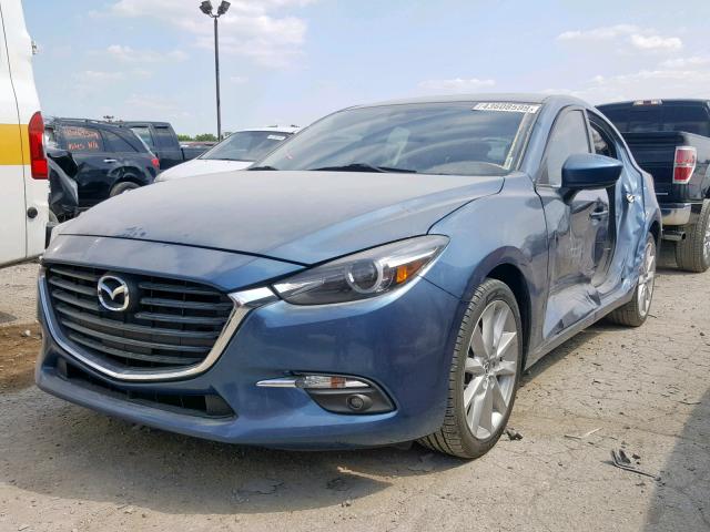 3MZBN1M31HM130282 - 2017 MAZDA 3 GRAND TO BLUE photo 2