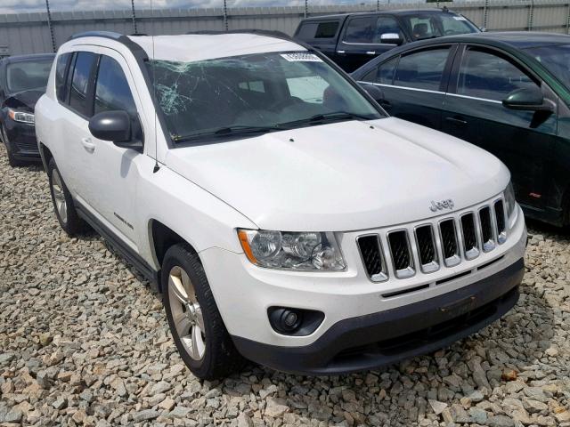 1J4NF1FBXBD215636 - 2011 JEEP COMPASS SP WHITE photo 1