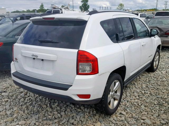 1J4NF1FBXBD215636 - 2011 JEEP COMPASS SP WHITE photo 4