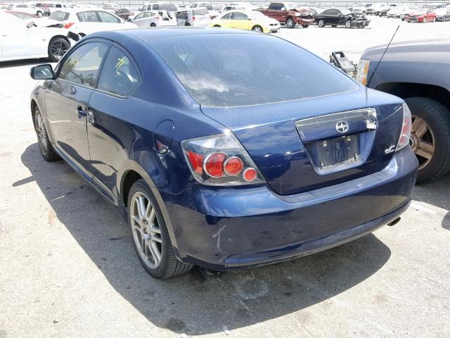 JTKDE167580223779 - 2008 TOYOTA SCION TC 蓝色 照片 3