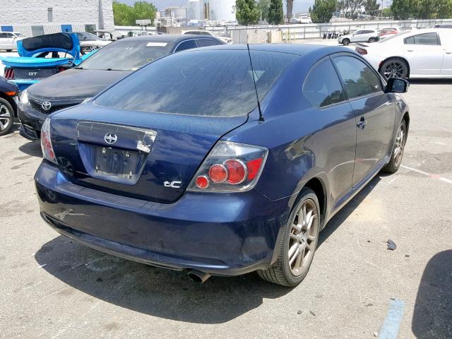 JTKDE167580223779 - 2008 TOYOTA SCION TC 蓝色 照片 4