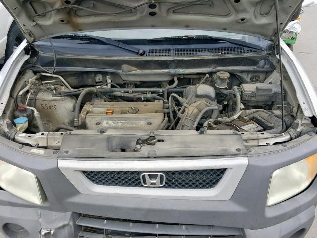 5J6YH28213L003340 - 2003 HONDA ELEMENT DX SILVER photo 7