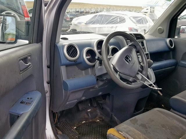 5J6YH28213L003340 - 2003 HONDA ELEMENT DX SILVER photo 9