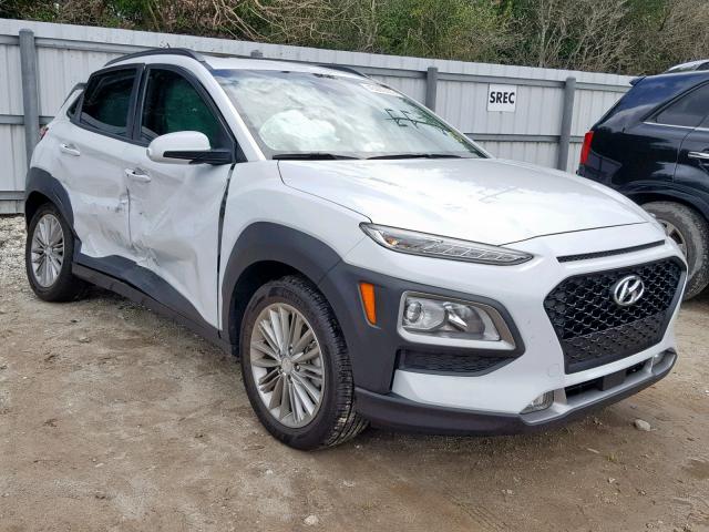 KM8K62AA5JU075440 - 2018 HYUNDAI KONA SEL WHITE photo 1