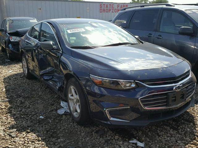 1G1ZB5ST3GF237748 - 2016 CHEVROLET MALIBU LS BLUE photo 1