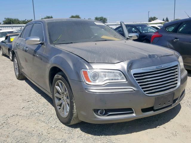 2C3CA5CG7BH557975 - 2011 CHRYSLER 300 LIMITE GRAY photo 1