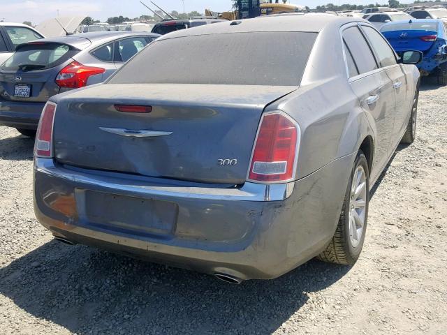 2C3CA5CG7BH557975 - 2011 CHRYSLER 300 LIMITE GRAY photo 4