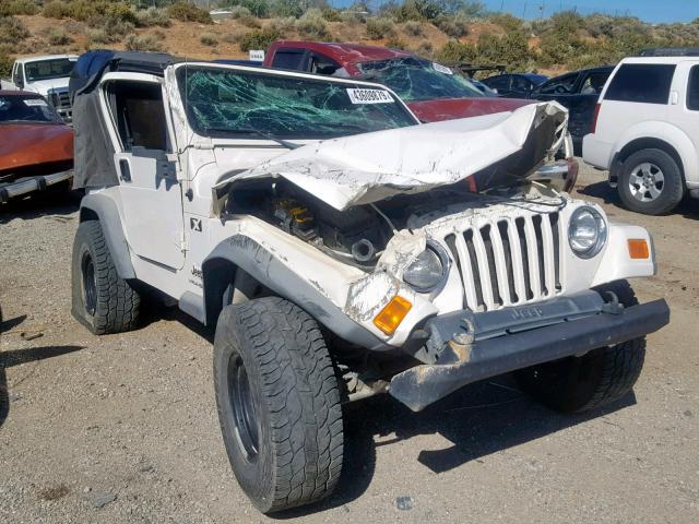 1J4FA39S56P730316 - 2006 JEEP WRANGLER X WHITE photo 1