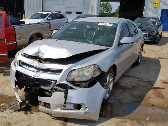 1G1ZC5E03AF192090 - 2010 CHEVROLET MALIBU 1LT SILVER photo 2