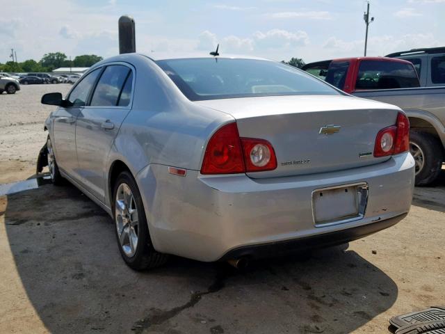 1G1ZC5E03AF192090 - 2010 CHEVROLET MALIBU 1LT SILVER photo 3