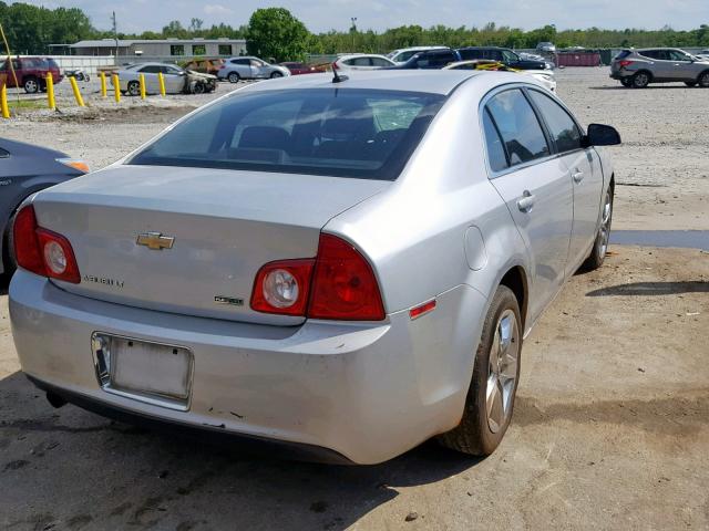 1G1ZC5E03AF192090 - 2010 CHEVROLET MALIBU 1LT SILVER photo 4