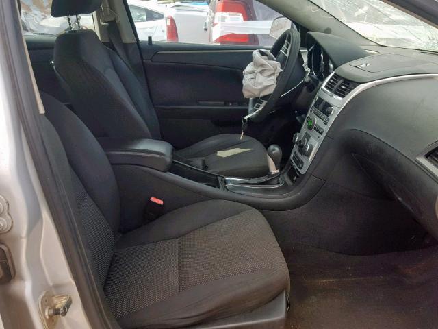 1G1ZC5E03AF192090 - 2010 CHEVROLET MALIBU 1LT SILVER photo 5
