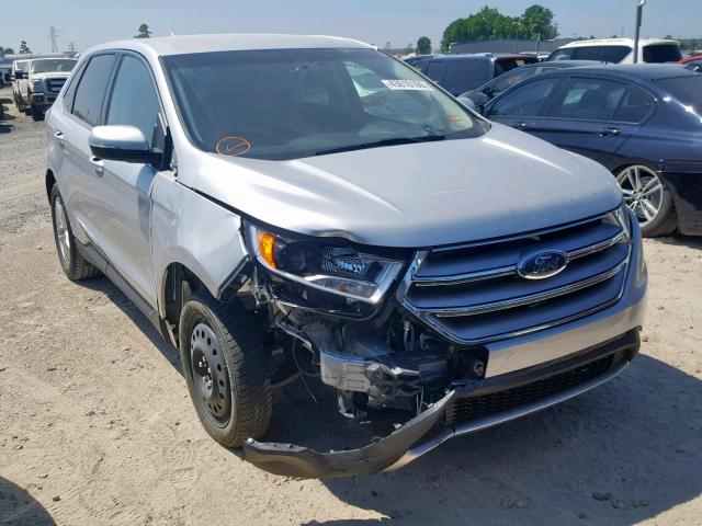 2FMPK3J83GBC04486 - 2016 FORD EDGE SEL SILVER photo 1