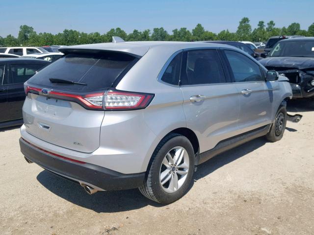 2FMPK3J83GBC04486 - 2016 FORD EDGE SEL SILVER photo 4