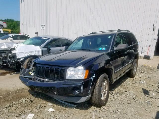 1J8GR48K17C634355 - 2007 JEEP GRAND CHER BLACK photo 2