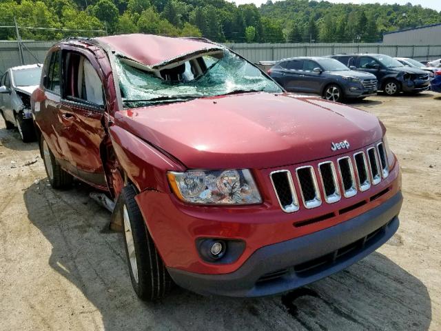1J4NF1FB2BD169624 - 2011 JEEP COMPASS SP RED photo 1