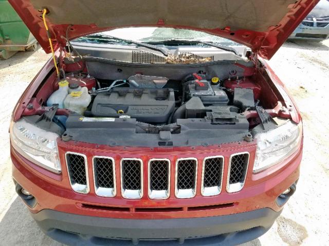 1J4NF1FB2BD169624 - 2011 JEEP COMPASS SP RED photo 7