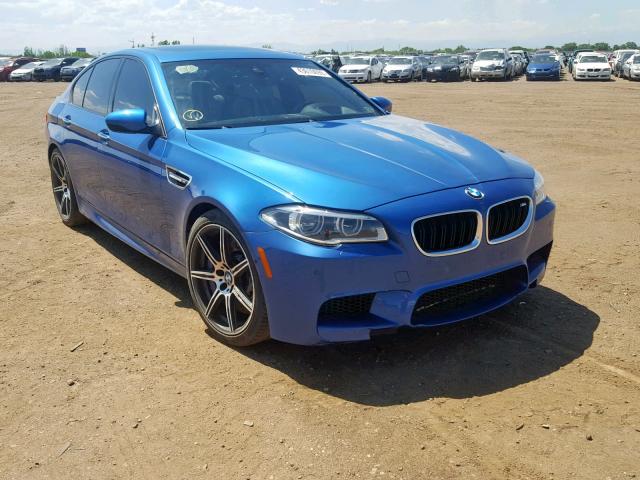 WBSFV9C55GD595818 - 2016 BMW M5 BLUE photo 1