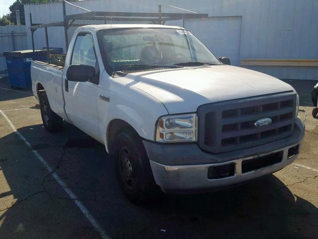 1FTNF20585EB60035 - 2005 FORD F250 SUPER WHITE photo 1