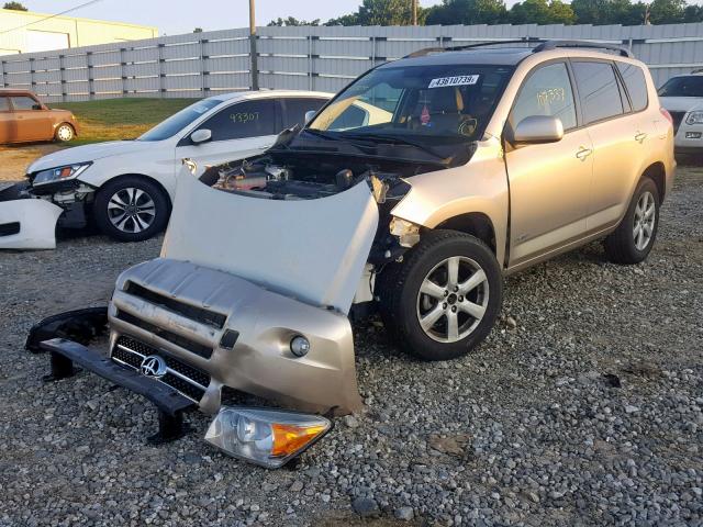 JTMZD31V485115867 - 2008 TOYOTA RAV4 LIMIT TAN photo 2