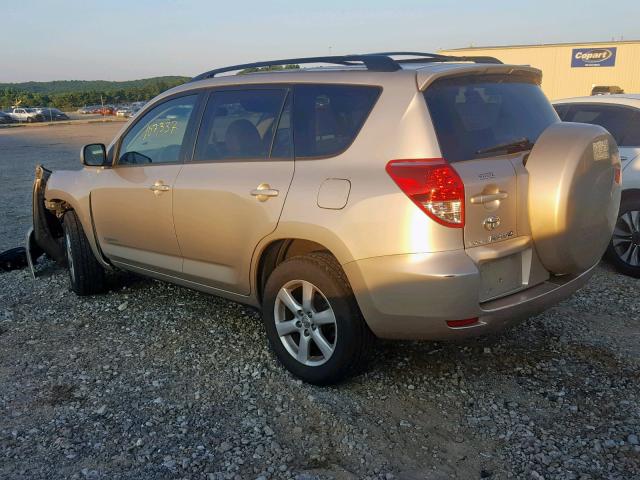 JTMZD31V485115867 - 2008 TOYOTA RAV4 LIMIT TAN photo 3