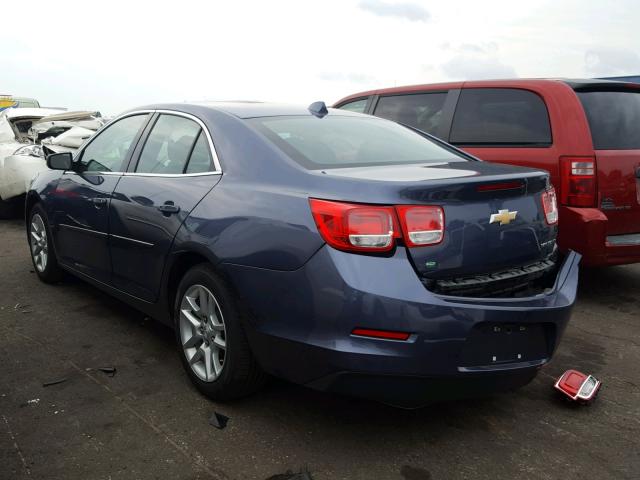 1G11C5SL0EF210627 - 2014 CHEVROLET MALIBU 1LT BLUE photo 3