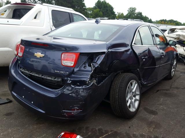 1G11C5SL0EF210627 - 2014 CHEVROLET MALIBU 1LT BLUE photo 4