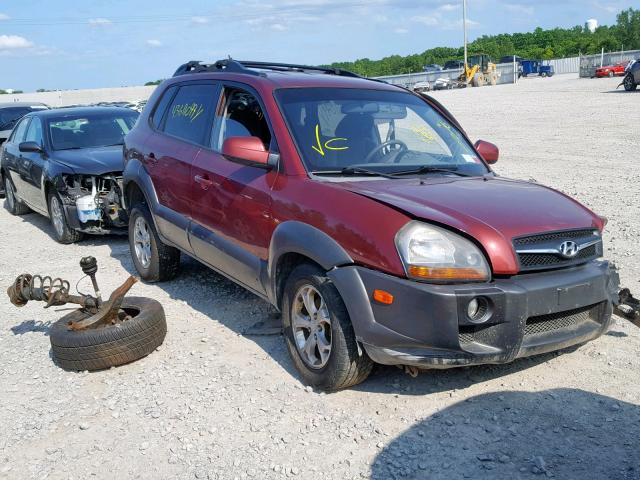 KM8JN72D29U943135 - 2009 HYUNDAI TUCSON SE MAROON photo 1