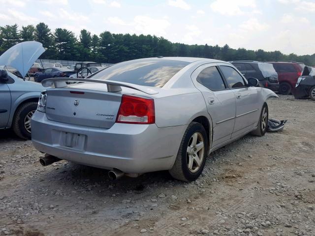 2B3CA3CV4AH107635 - 2010 DODGE CHARGER SX SILVER photo 4