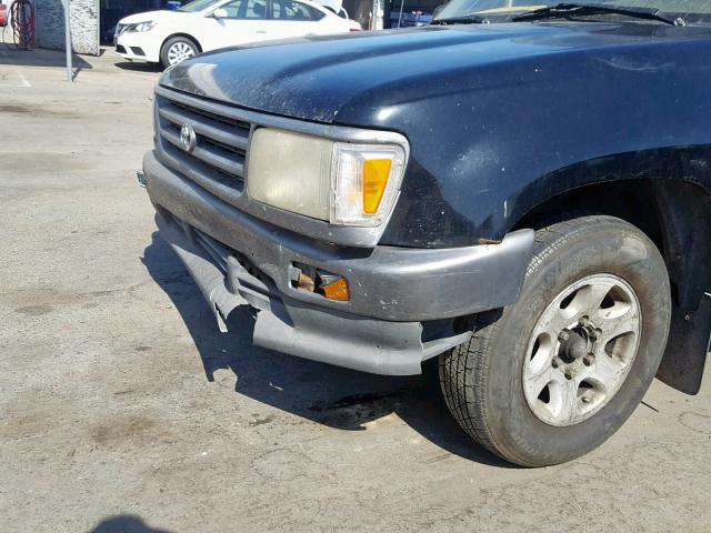 JT4TN12D2T0021473 - 1996 TOYOTA T100 XTRAC BLACK photo 9