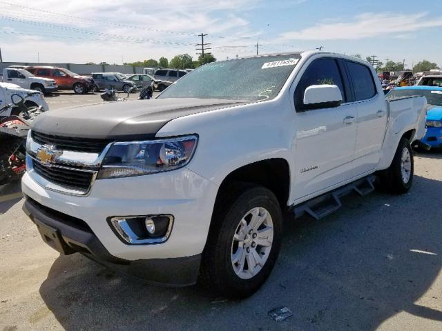 1GCGSCEN4H1156580 - 2017 CHEVROLET COLORADO L WHITE photo 2