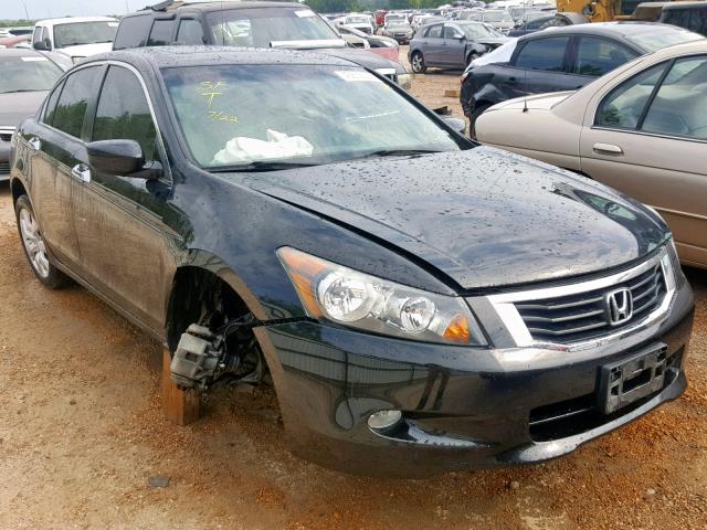 1HGCP3F84AA007523 - 2010 HONDA ACCORD EXL BLACK photo 1