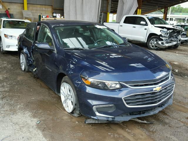 1G1ZF5SU7JF176330 - 2018 CHEVROLET MALIBU HYB BLUE photo 1