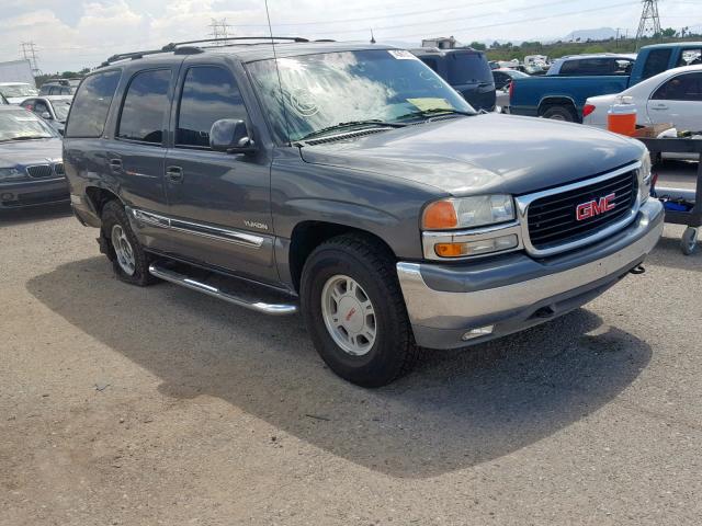 1GKEK13Z72R162873 - 2002 GMC YUKON CHARCOAL photo 1