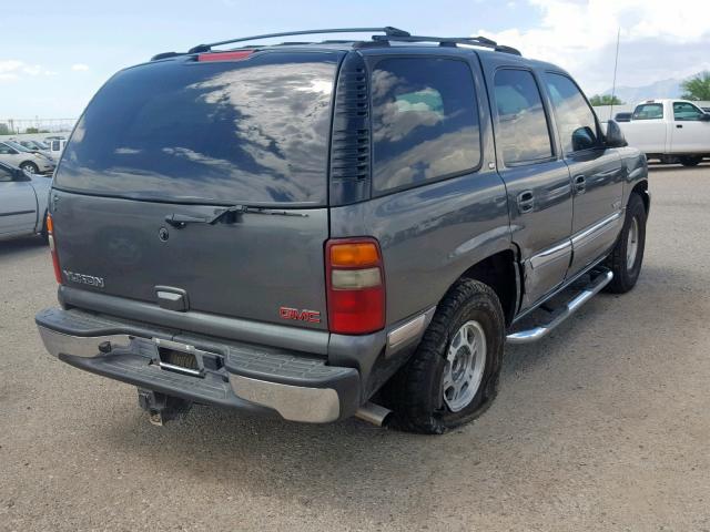 1GKEK13Z72R162873 - 2002 GMC YUKON CHARCOAL photo 4