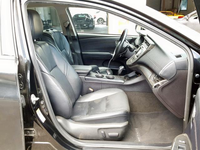 4T1BK1EB2GU201657 - 2016 TOYOTA AVALON XLE BLACK photo 5