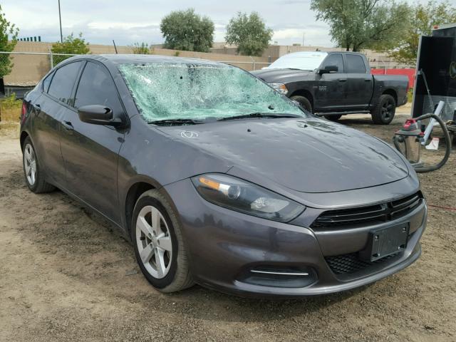 1C3CDFBB1GD591482 - 2016 DODGE DART SXT CHARCOAL photo 1