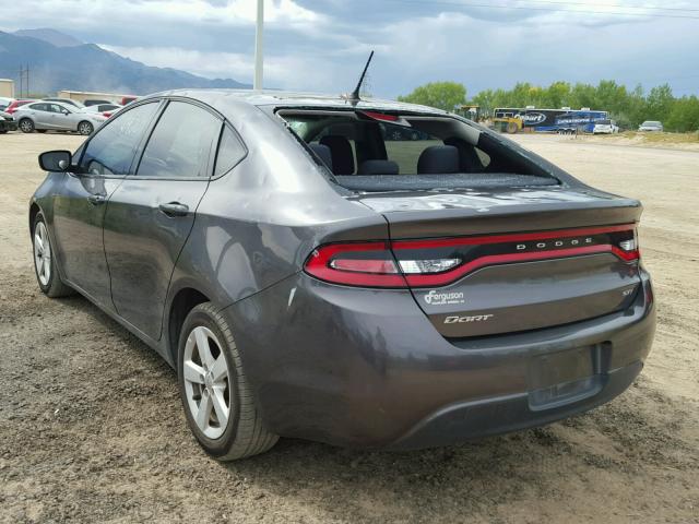 1C3CDFBB1GD591482 - 2016 DODGE DART SXT CHARCOAL photo 3