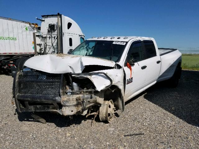 3C63RRHL3GG250965 - 2016 RAM 3500 SLT WHITE photo 2