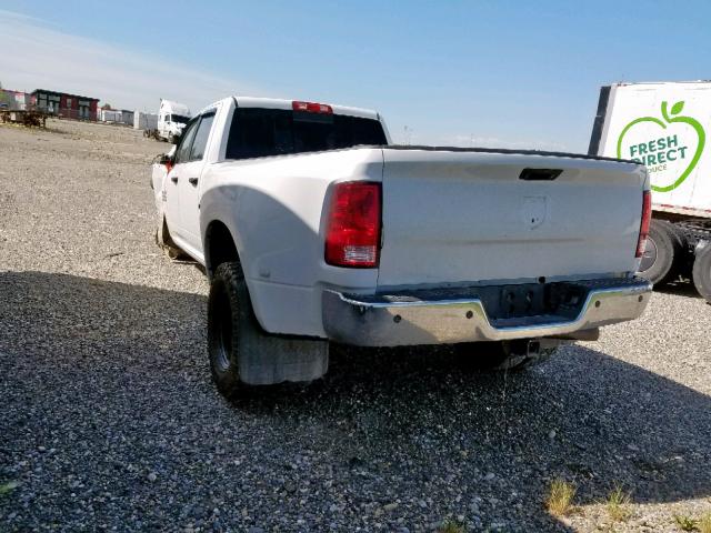 3C63RRHL3GG250965 - 2016 RAM 3500 SLT WHITE photo 3