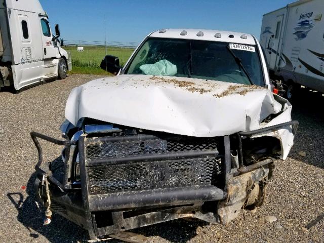 3C63RRHL3GG250965 - 2016 RAM 3500 SLT WHITE photo 7