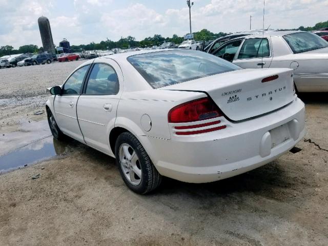 1B3EL46R85N647848 - 2005 DODGE STRATUS SX WHITE photo 3