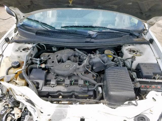 1B3EL46R85N647848 - 2005 DODGE STRATUS SX WHITE photo 7