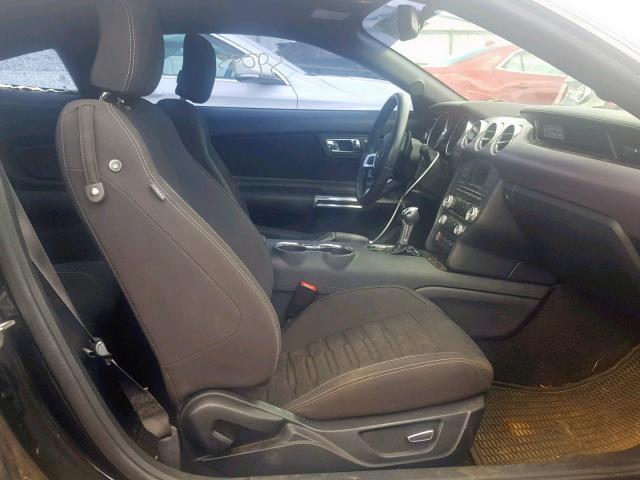 1FA6P8TH7F5433144 - 2015 FORD MUSTANG BLACK photo 5