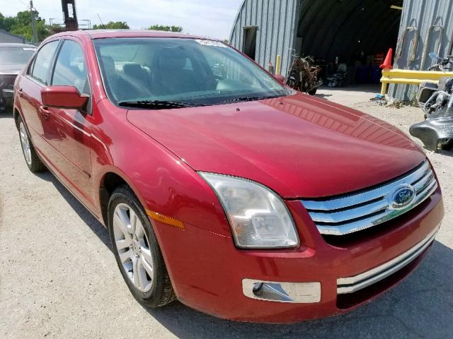 3FAHP08158R235295 - 2008 FORD FUSION SEL RED photo 1